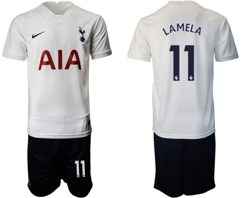 Cheap Men 2021-2022 Club Tottenham home white 11 Nike Soccer Jersey